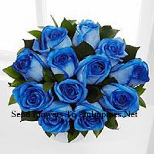 12 Blauwe Rozen Bos