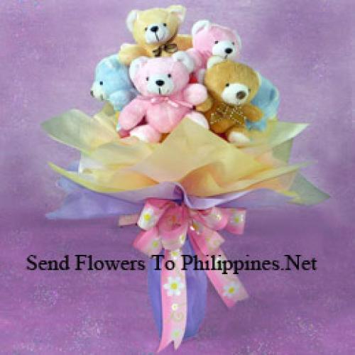 Alluring Teddy Bouquet