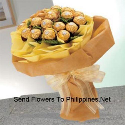 Bouquet Containing 18 Ferrero Rochers