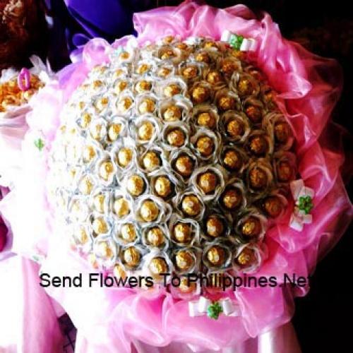 Yummy Bouquet of 100 Ferrero Rochers