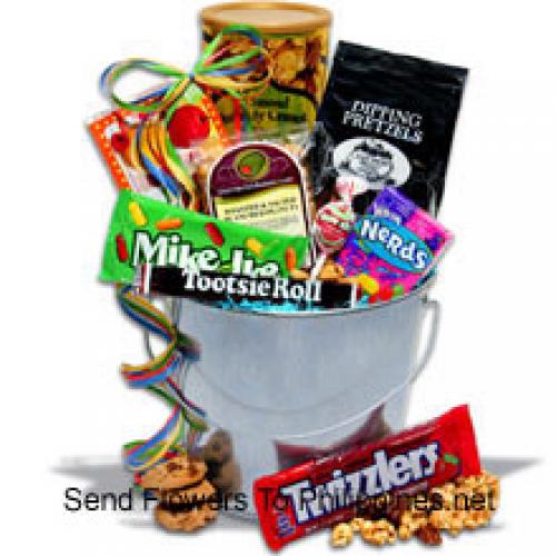 Crunchy Gift Hamper Containing Edibles