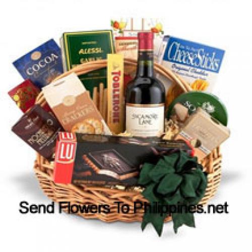 Hamper Containing Exotic Wine